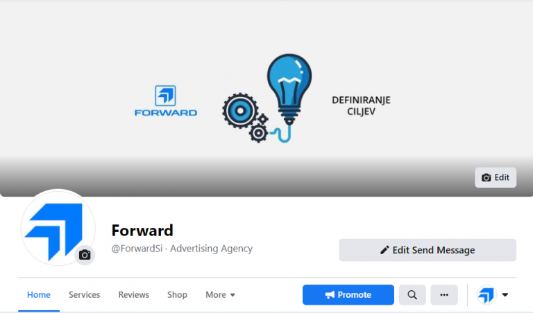 Facebook page